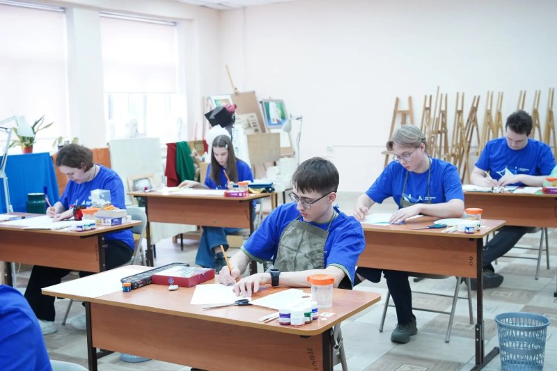 Соревнование по компетенции «Художник-оформитель» 