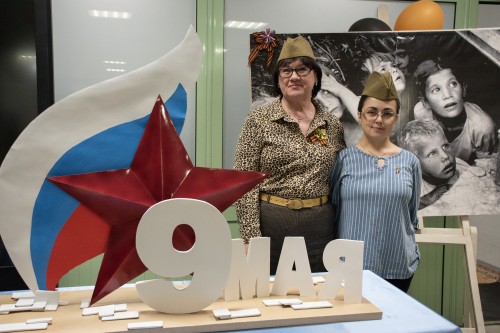 Инсталляция ко Дню Победы